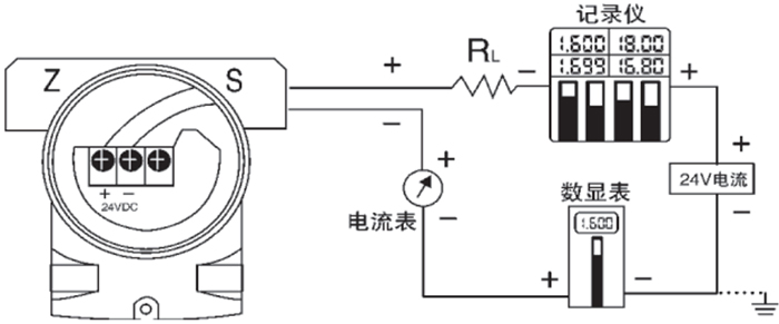 管道差壓變送器接線(xiàn)圖